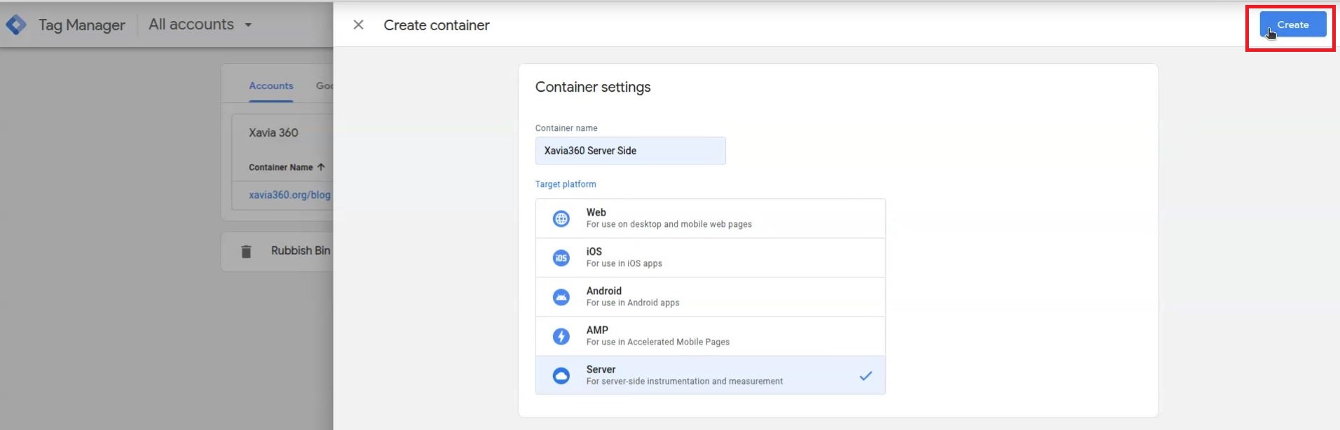 click create container.JPG