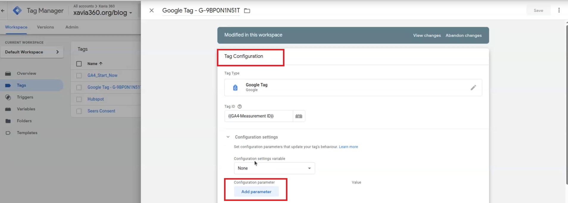 tag configuration and add parameter.JPG