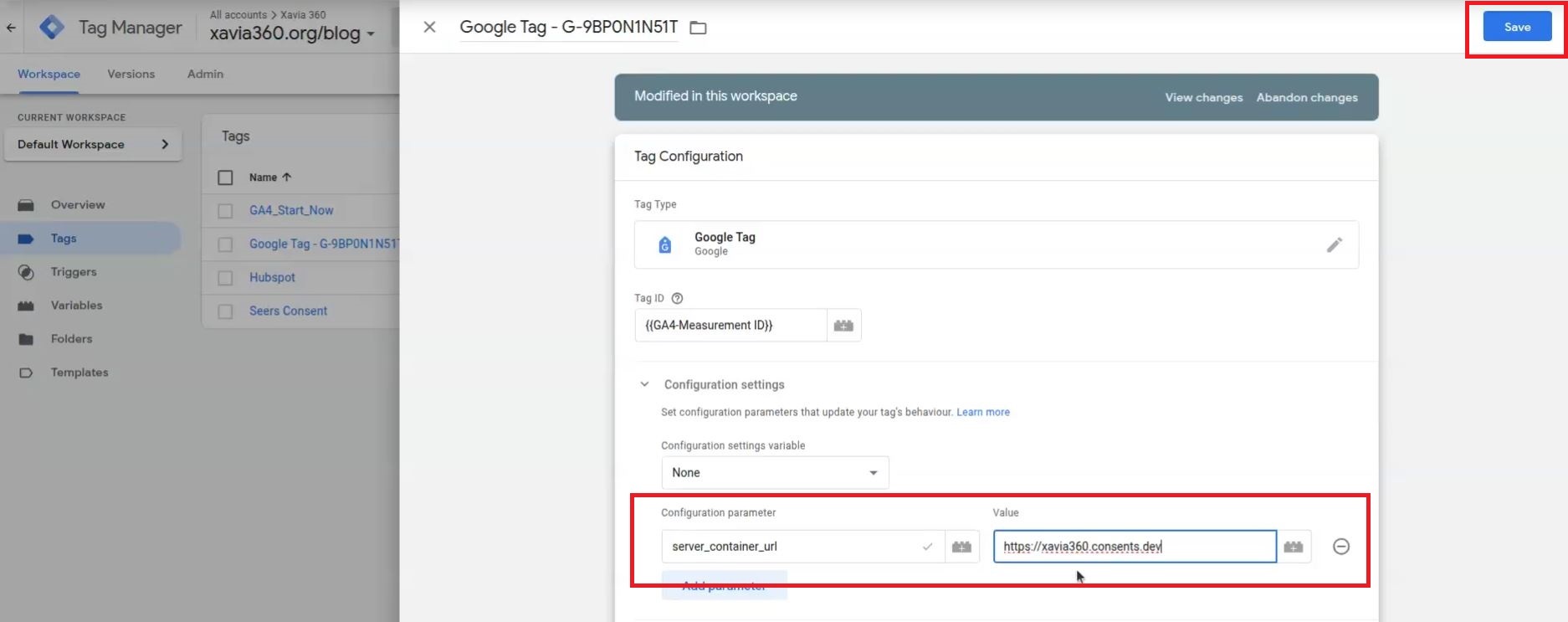parameter and value adding in Google tab - web container.JPG