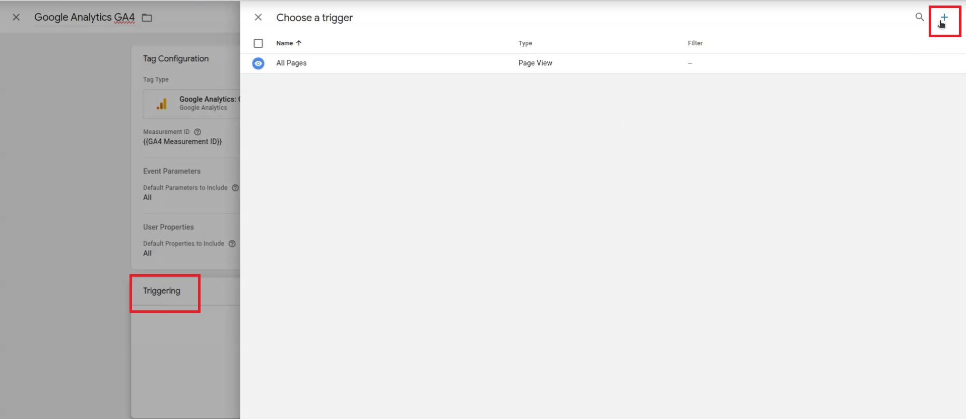 go to triggering and add new.JPG